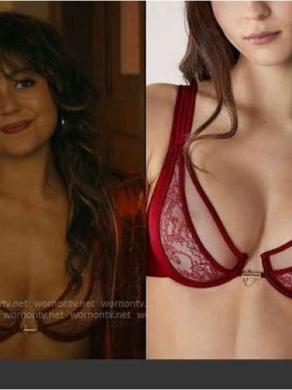 Livy Red Balcony Palace Bra, as worn by Allie in Off Campus